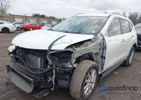 2018 Nissan Rogue Sv из США, поврежденный, VIN 5N1AT2MV9JC848435